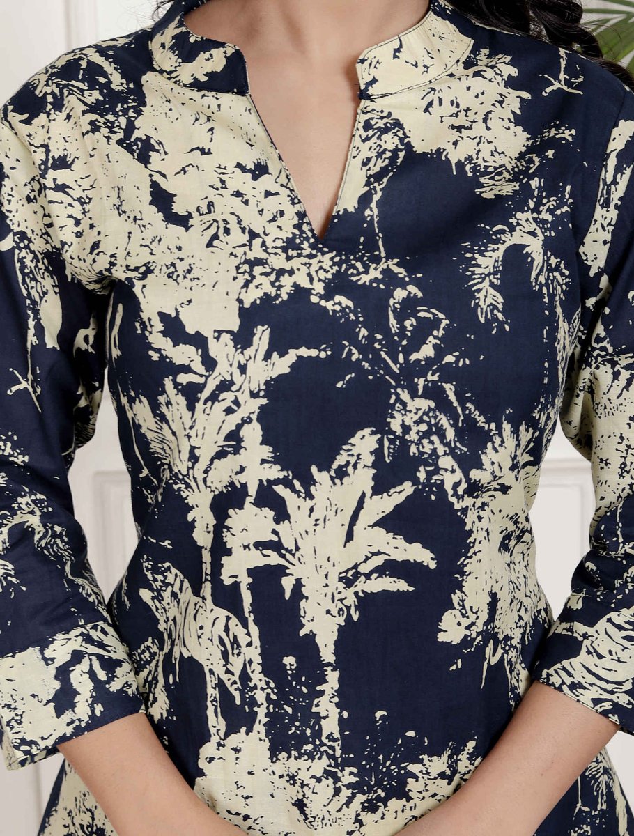 Pure Sanganeri Cotton Co - ord Set - Yanchi