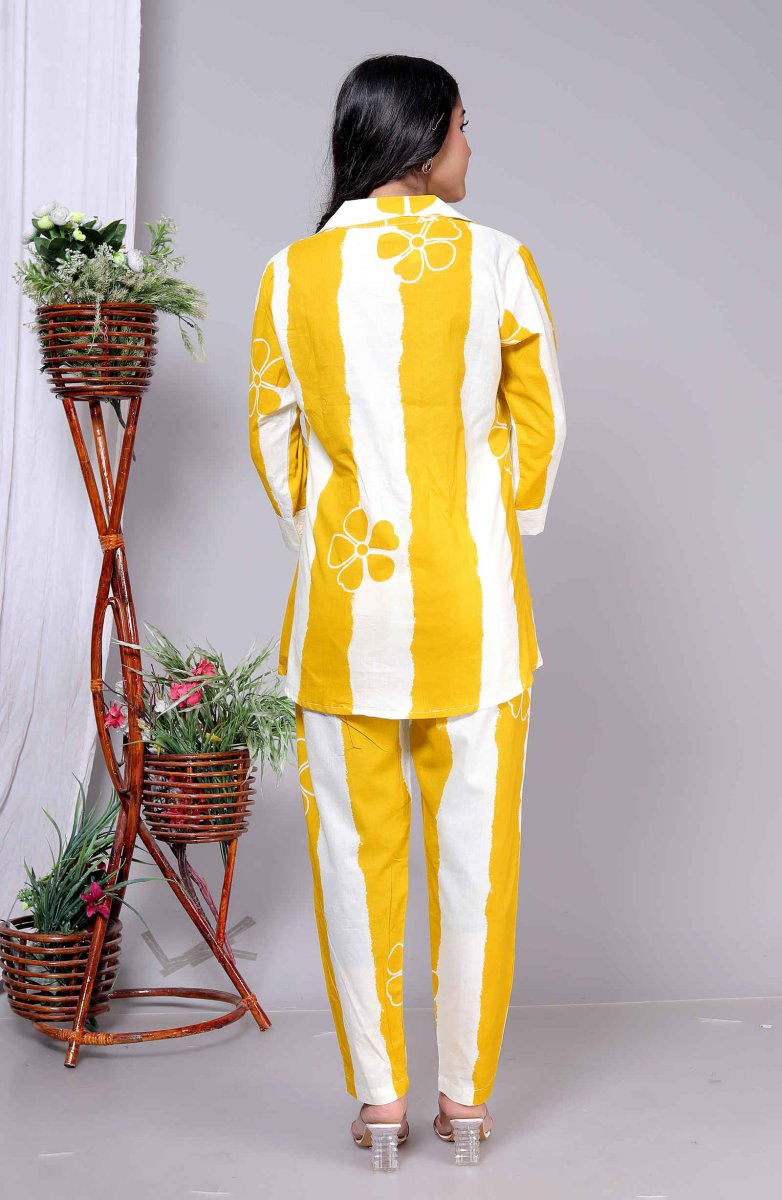 Pure Sanganeri Cotton Co - ord Set - Yanchi