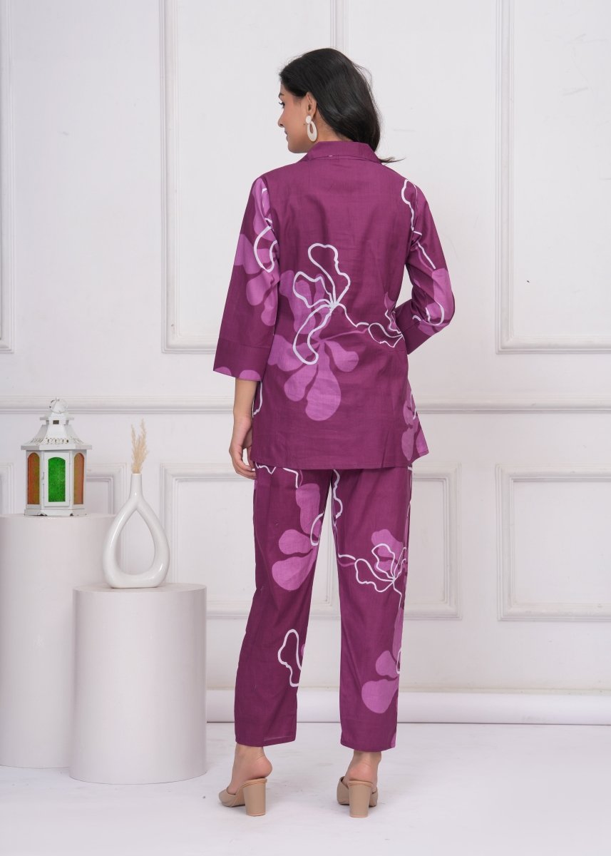 Pure Sanganeri Cotton Co - ord Set - Yanchi
