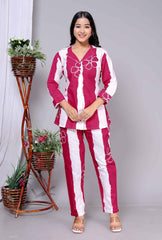 Pure Sanganeri Cotton Co - ord Set - Yanchi