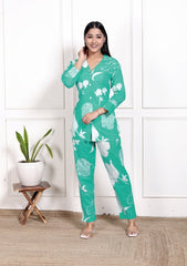 Pure Sanganeri Cotton Co - ord Set - Yanchi