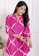 Pure Sanganeri Cotton Long Co - ord Set - Yanchi