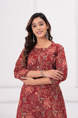 Pure Sanganeri Cotton Print Kurti - Yanchi