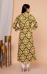 Pure Sanganeri Cotton Print Kurti - Yanchi