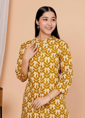Pure Sanganeri Cotton Print Kurti - Yanchi