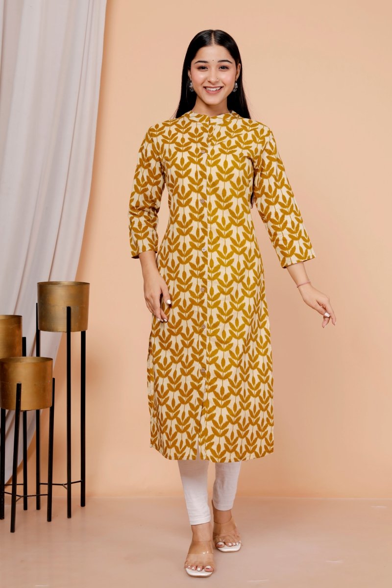 Pure Sanganeri Cotton Print Kurti - Yanchi