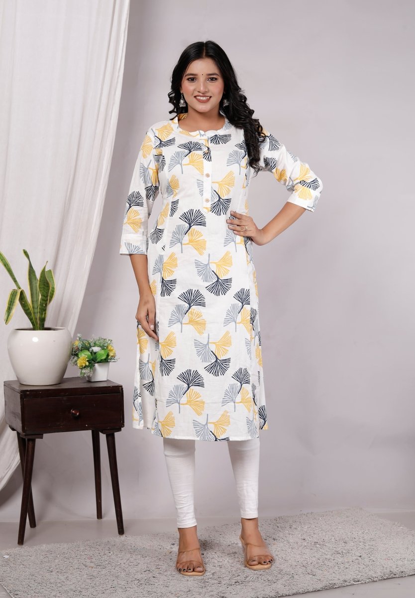 Pure Sanganeri Cotton Print Kurti - Yanchi