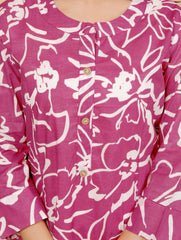 Pure Sanganeri Cotton Print Kurti - Yanchi