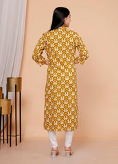 Pure Sanganeri Cotton Print Kurti - Yanchi