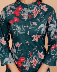 Pure Sanganeri Cotton Print Kurti - Yanchi
