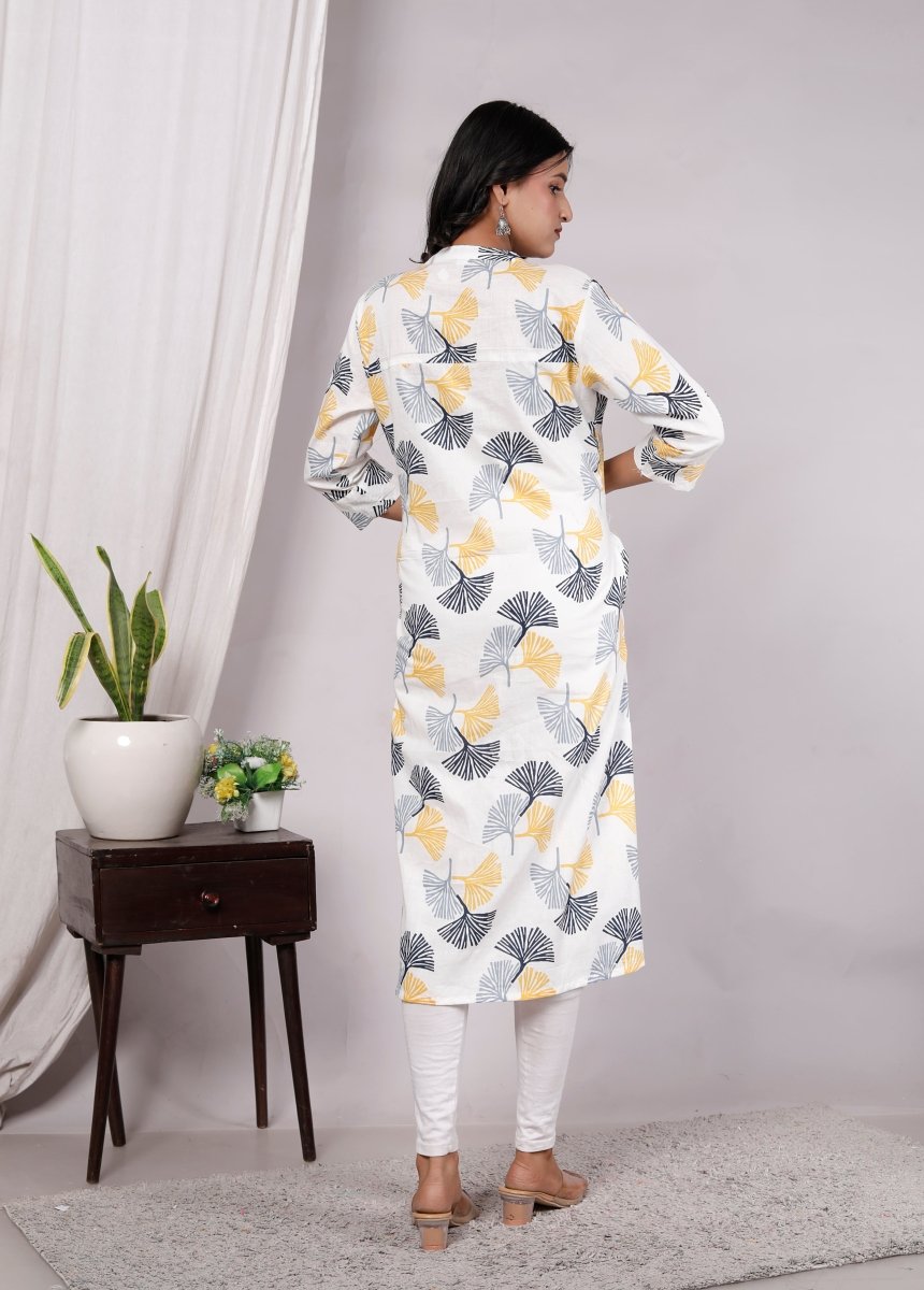 Pure Sanganeri Cotton Print Kurti - Yanchi
