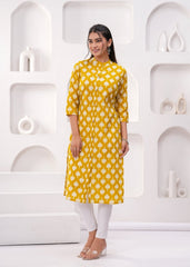 Pure Sanganeri Cotton Print Kurti - Yanchi