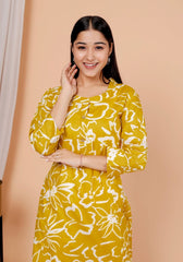 Pure Sanganeri Cotton Print Kurti - Yanchi