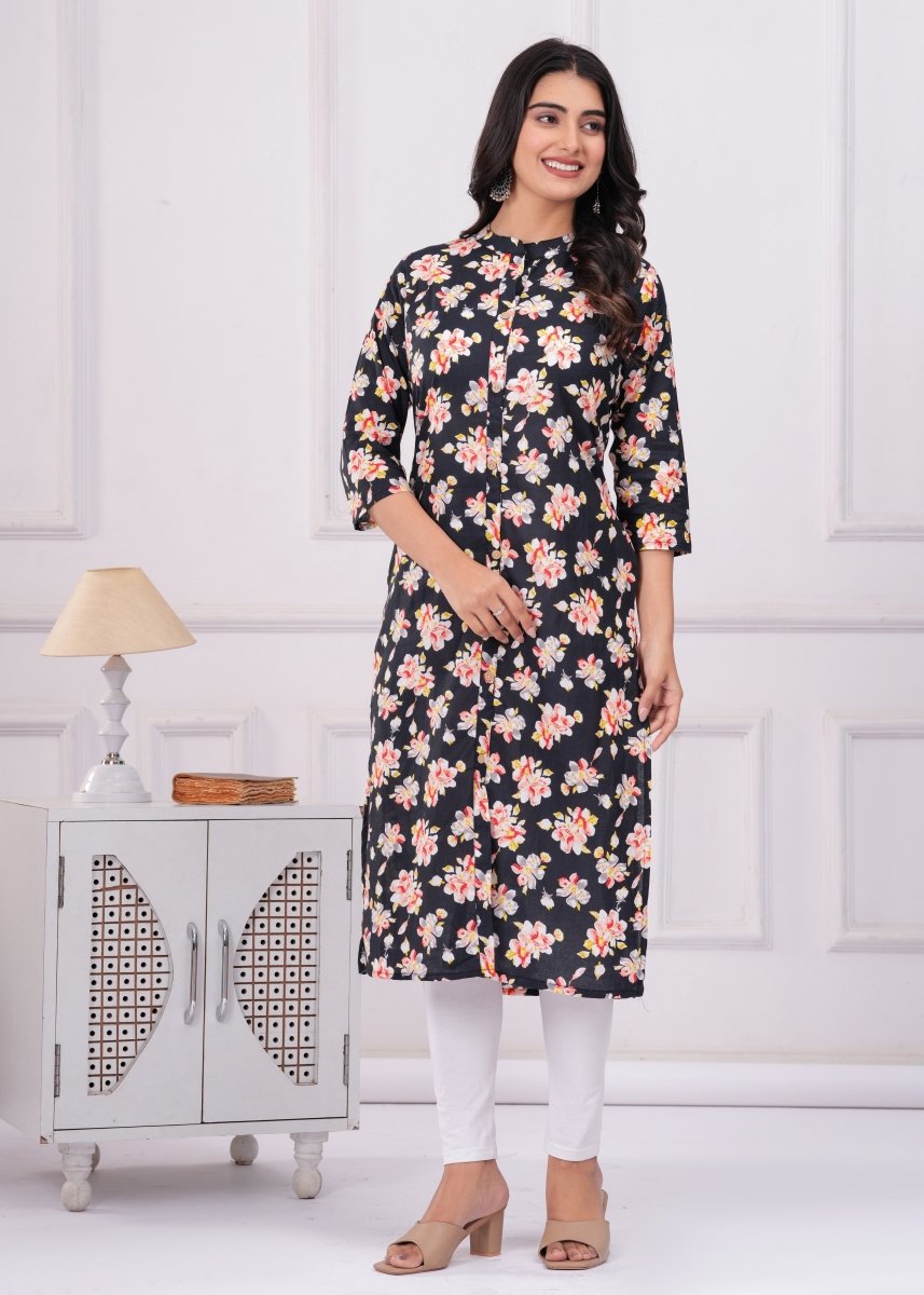 Pure Sanganeri Cotton Print Kurti - Yanchi