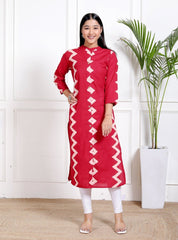 Pure Sanganeri Cotton Print Kurti - Yanchi