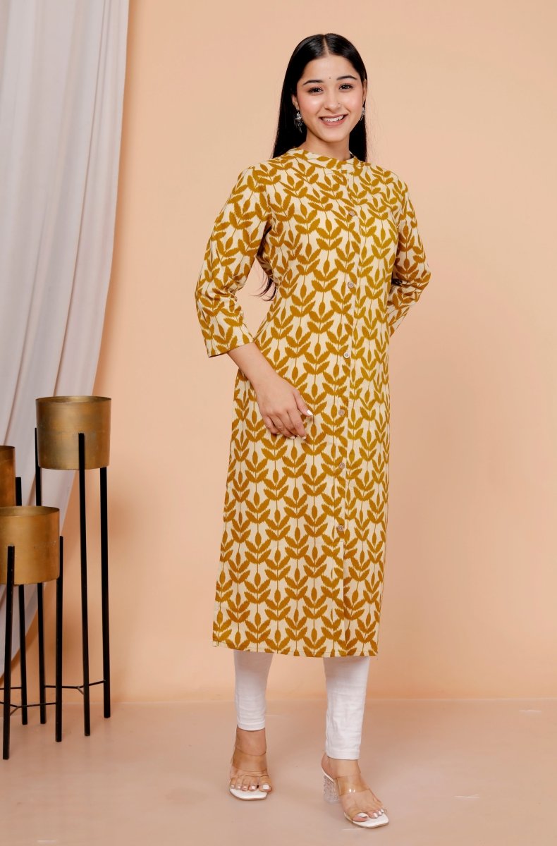Pure Sanganeri Cotton Print Kurti - Yanchi
