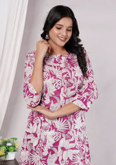 Pure Sanganeri Cotton Print Kurti - Yanchi