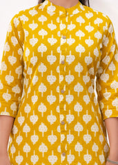 Pure Sanganeri Cotton Print Kurti - Yanchi