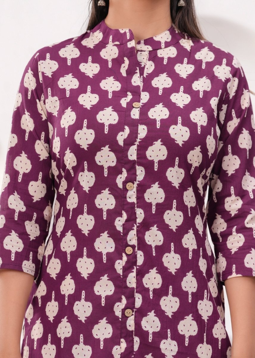 Pure Sanganeri Cotton Print Kurti - Yanchi