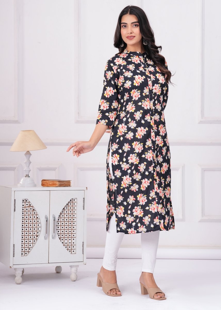 Pure Sanganeri Cotton Print Kurti - Yanchi