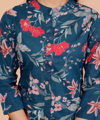 Pure Sanganeri Cotton Print Kurti - Yanchi