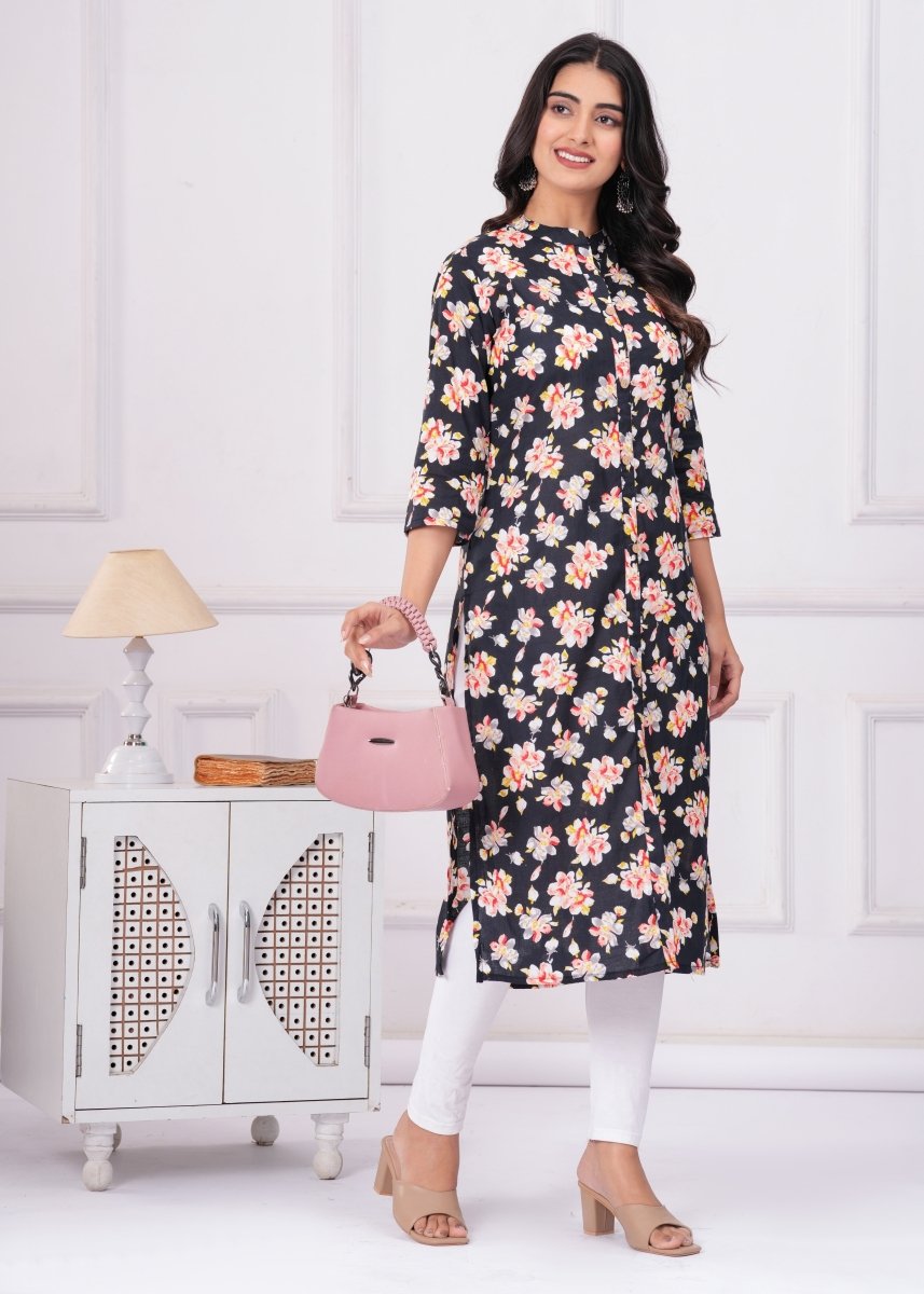 Pure Sanganeri Cotton Print Kurti - Yanchi