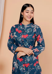 Pure Sanganeri Cotton Print Kurti - Yanchi