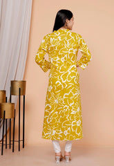 Pure Sanganeri Cotton Print Kurti - Yanchi