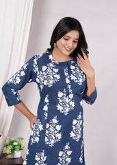 Pure Sanganeri Cotton Print Kurti - Yanchi