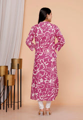 Pure Sanganeri Cotton Print Kurti - Yanchi