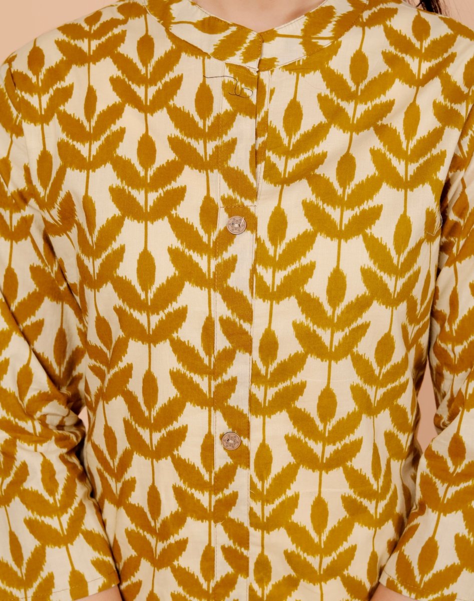 Pure Sanganeri Cotton Print Kurti - Yanchi