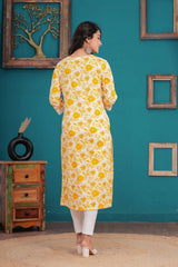 Pure Sanganeri Cotton Print Kurti - Yanchi