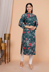 Pure Sanganeri Cotton Print Kurti - Yanchi