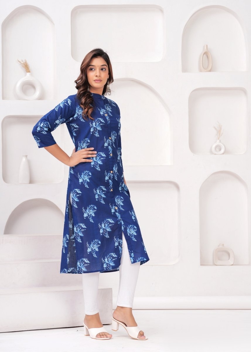 Pure Sangeri Cotton Print Kurti - Yanchi