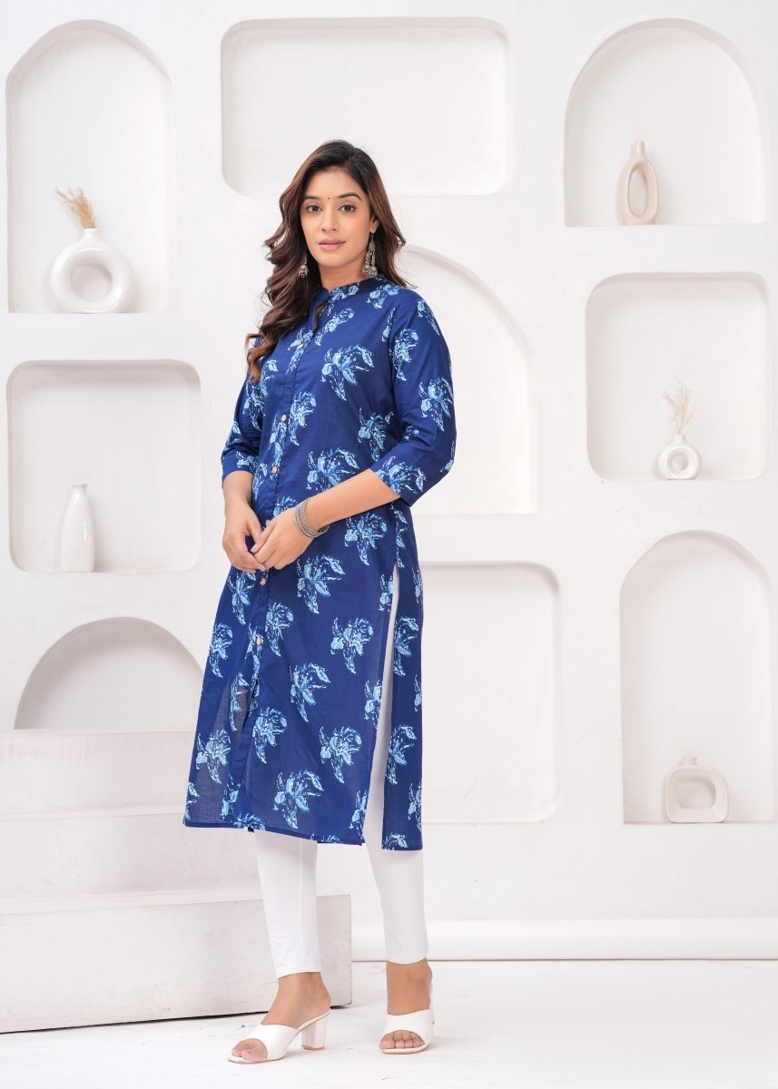 Pure Sangeri Cotton Print Kurti - Yanchi