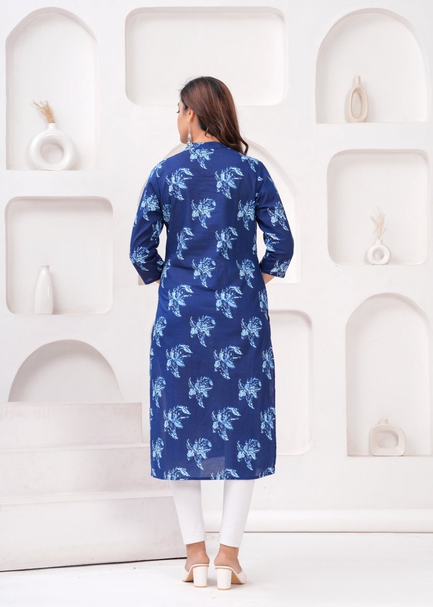 Pure Sangeri Cotton Print Kurti - Yanchi