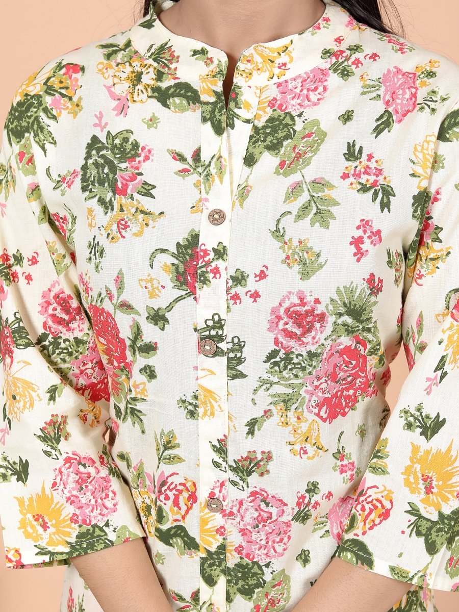 Pure Soft Cotton Print Kurti - Yanchi