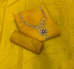 Radiant Crunchy Suit Set with Zari Thread & Sequins Work - Yanchi