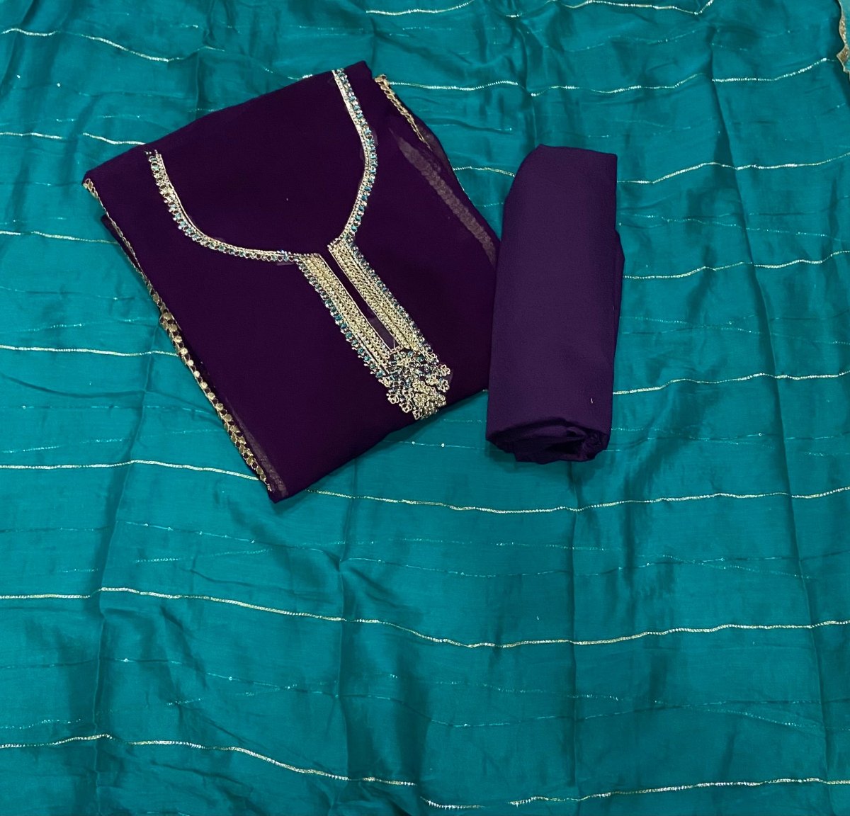 Radiant Georgette Suit Set - Yanchi