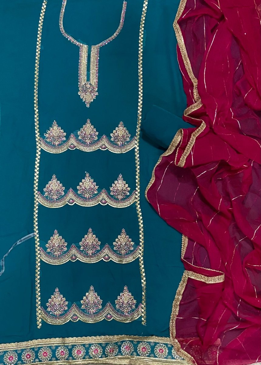Radiant Georgette Suit Set - Yanchi