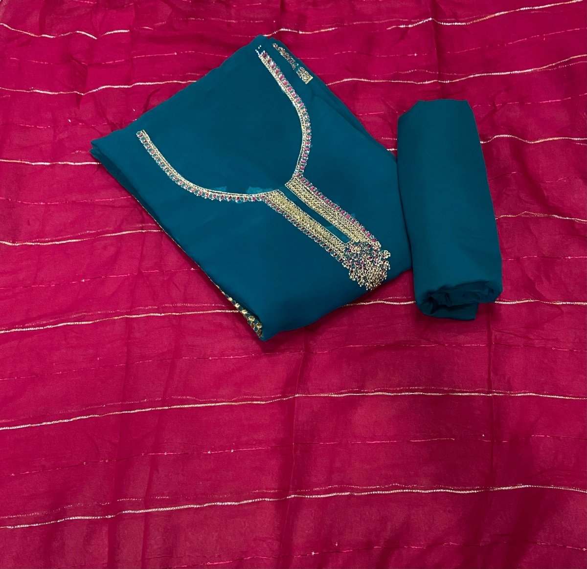 Radiant Georgette Suit Set - Yanchi