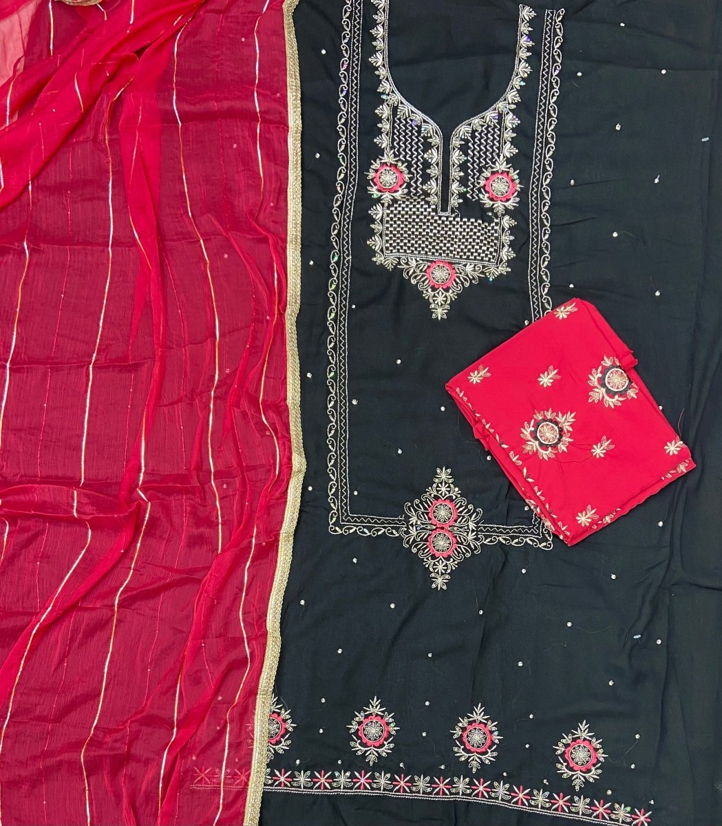 Radiant Georgette Suit Set - Yanchi