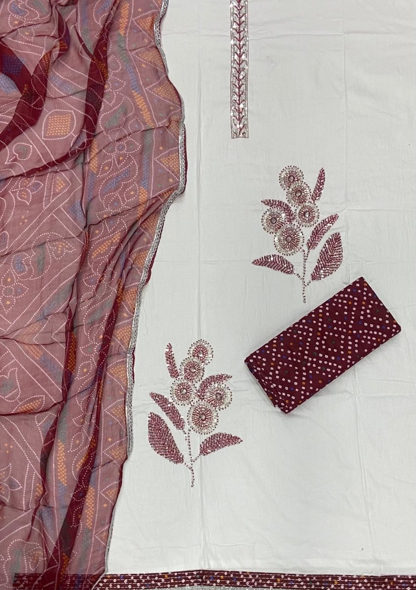 Radiant Jaam Beeds Work Suit Set - Yanchi