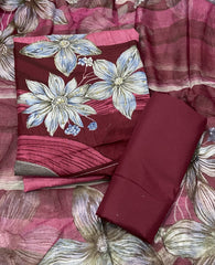 Cambric Cotton Print Suit Set