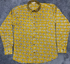 Sanganeri Pure Cotton Men’s Shirt - Yanchi