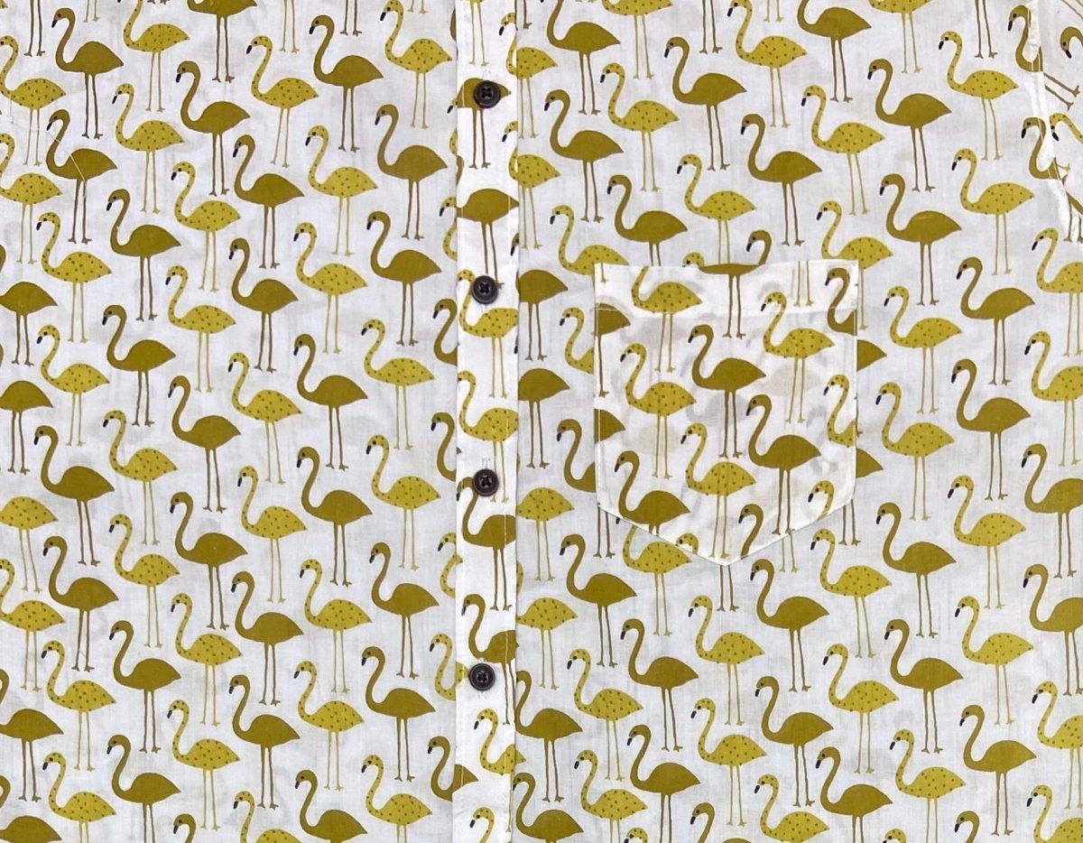 Sanganeri Pure Cotton Men’s Shirt - Yanchi