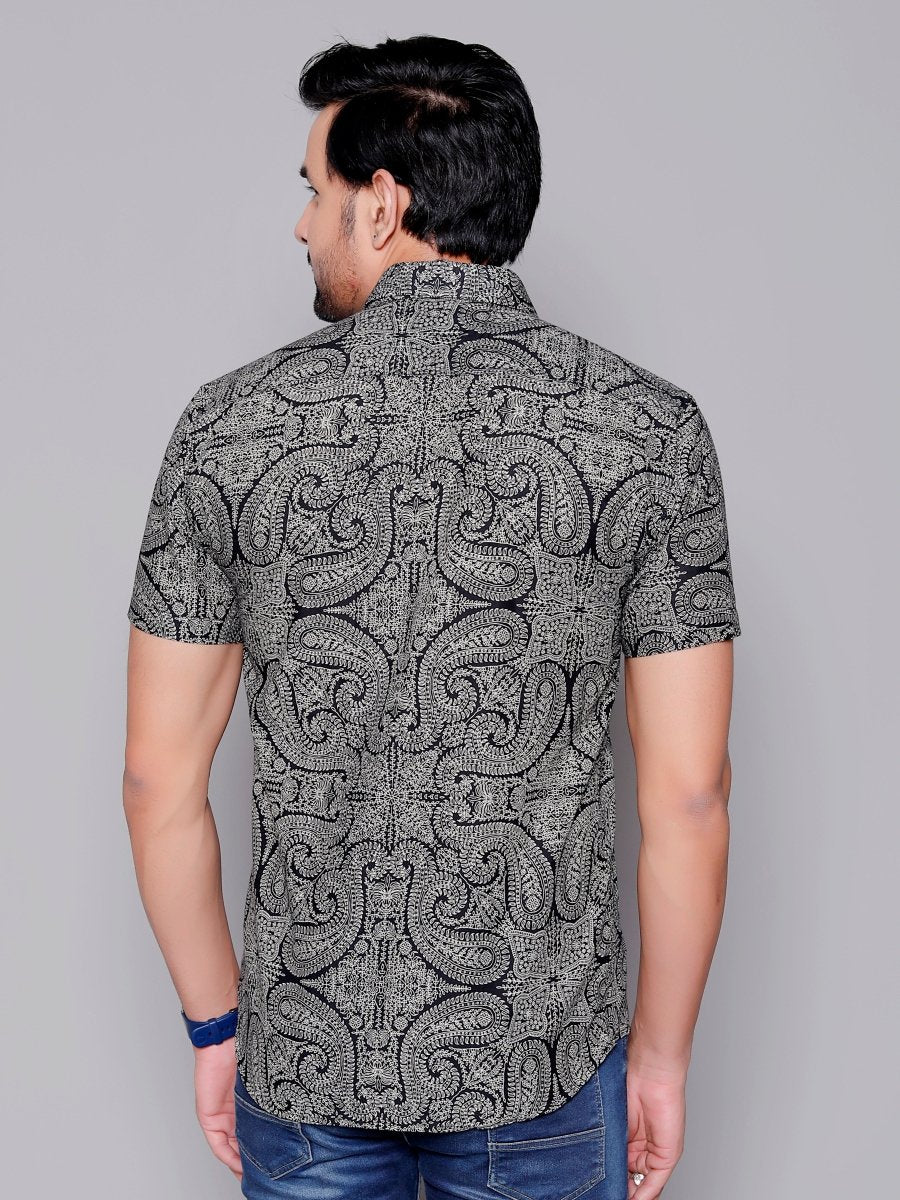 Sanganeri Pure Cotton Men’s Shirt - Yanchi