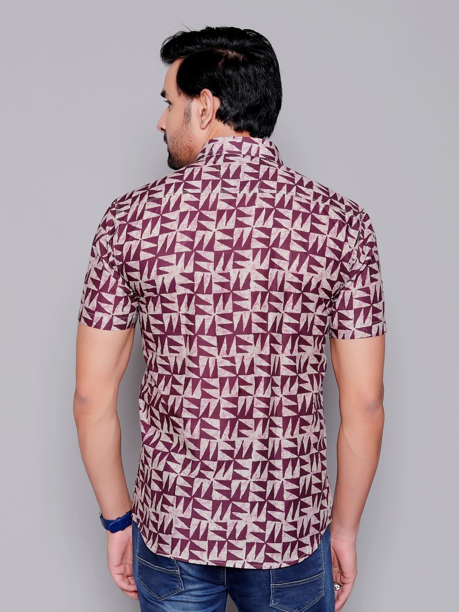 Sanganeri Pure Cotton Men’s Shirt - Yanchi
