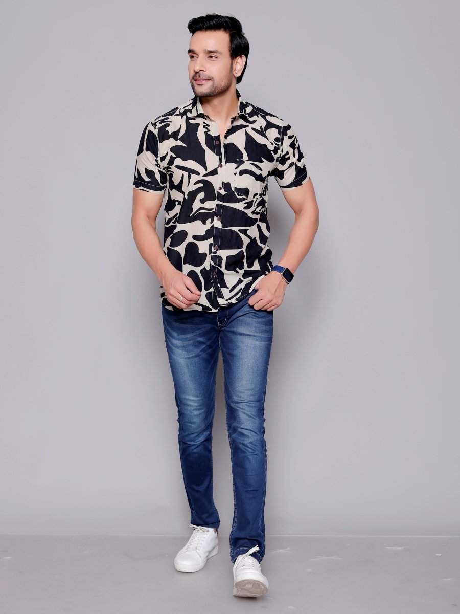Sanganeri Pure Cotton Men’s Shirt - Yanchi