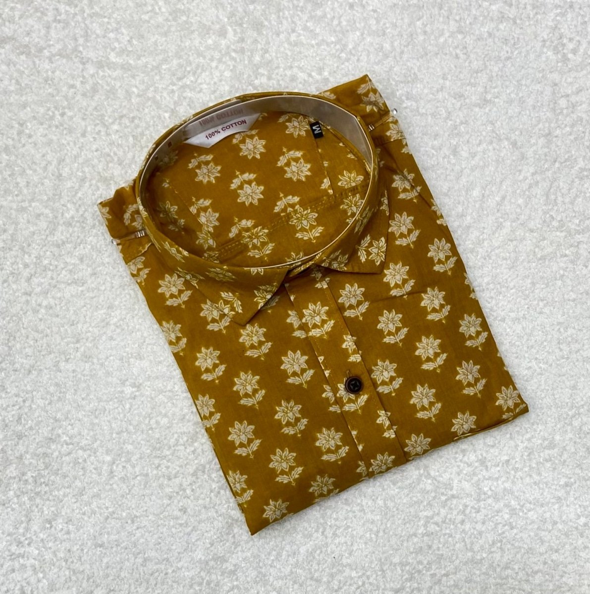 Sanganeri Pure Cotton Men’s Shirt - Yanchi